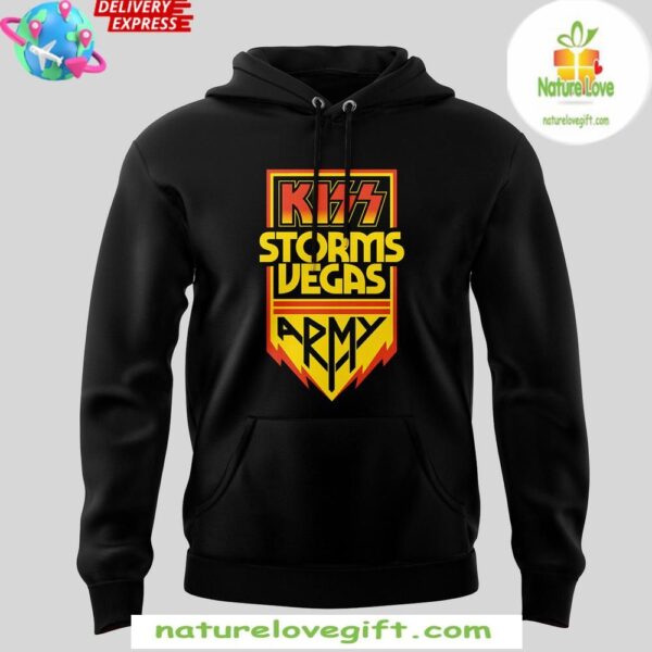 KISS Vegas 50th Anniversary Hoodie Storms Special Edition