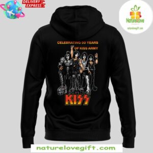 KISS Storms Vegas 50th Anniversary Special Edition Hoodie InspirDG 3