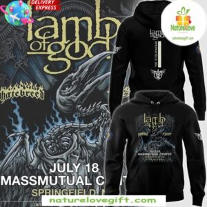 Lamb of God 2025 Tour Hoodie Gift for Fans