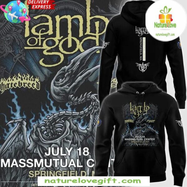 Lamb of God 2025 Tour Hoodie Gift for Fans