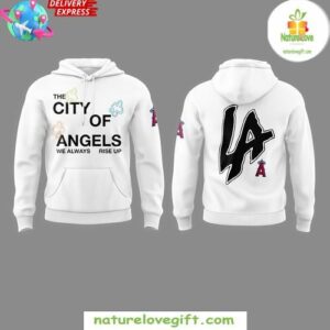 The city of Angel x Los Angeles Angels Special Hoodie InspirDG 2
