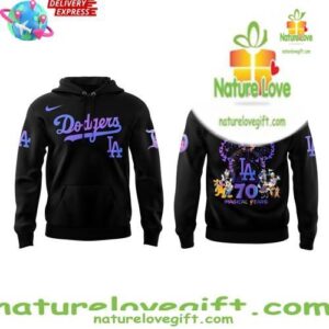 Los Angeles Dodgers x Disneyland 70th Magical Year Special Hoodie InspirDG 2