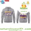LSU Tigers 2025 NCAA Baseball Champions Gray Hoodie
