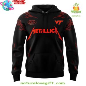 Metallica Virginia Tech Hokies 2025 Hoodie Gift for Fans
