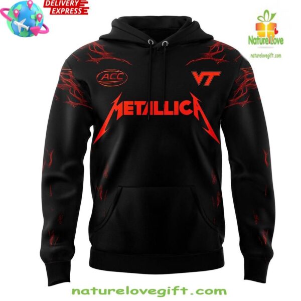 Metallica Virginia Tech Hokies 2025 Hoodie Gift for Fans