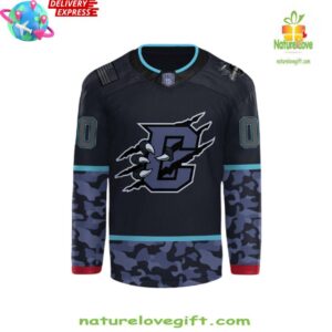 Columbus River Dragons Military Night Special Hockey Jersey