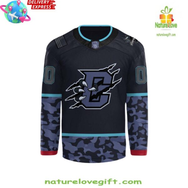 Military Hockey Jersey Columbus River Dragons Special Night