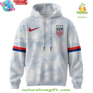 Mens Nike USNT 2025 Brilliant Home Stadium Special Hoodie InspirDG 2