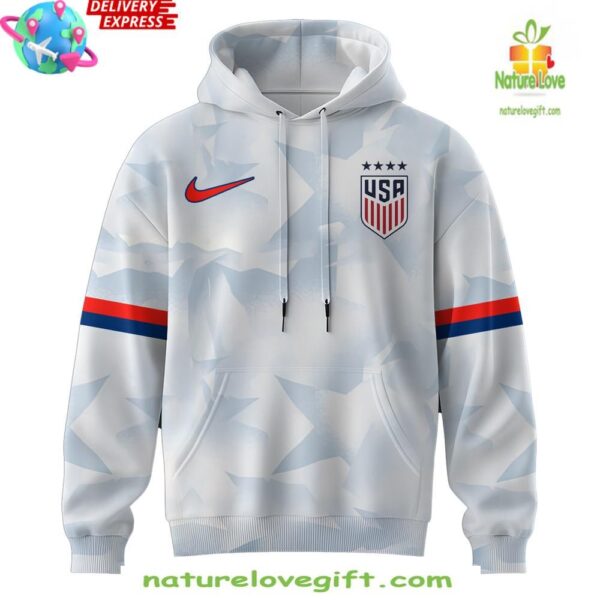 Nike USNT 2025 Home Hoodie Mens Brilliant Stadium Special
