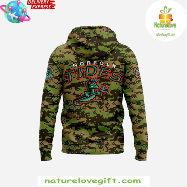 Norfolk Tides 2025 Military Appreciation Hoodie