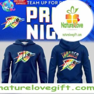 OKC Thunder Pride Night 2025 NBA Hoodie Gift for Fans