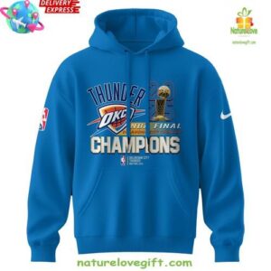 Oklahoma City Thunder 2025 NBA Finals Champions Special Hoodie InspirDG 2