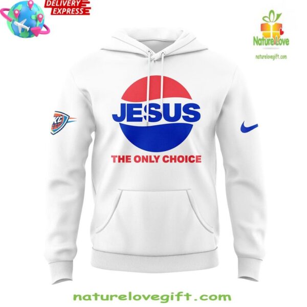 Oklahoma City Thunder Jesus Hoodie Inspirational Basketball Apparel