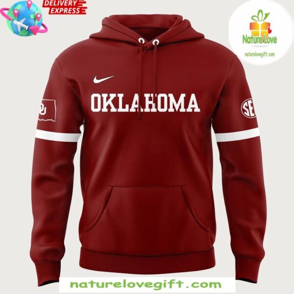 Oklahoma Sooners 50th Anniversary Softball Hoodie Limited Edition VS35G19P