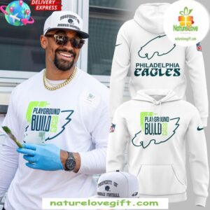 Philadelphia Eagles 2025 Playground Build Hoodie