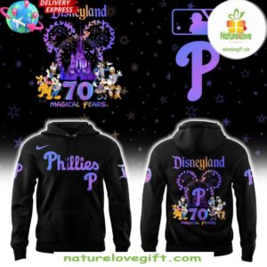 Philadelphia Phillies Disneyland 70th Anniversary Hoodie