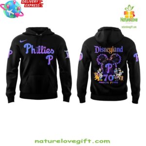 Philadelphia Phillies Disneyland 70th Magical Years Special Hoodie InspirDG 2