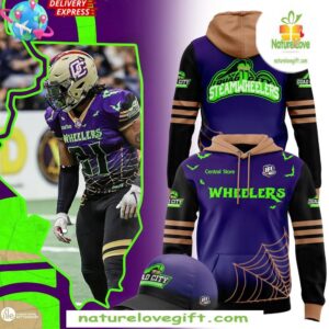 Quad City Steamwheelers 2025 Halloween Hoodie Halfway Night