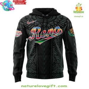 Reno Aces Mexican Heritage Night 2025 Black Hoodie InspirDG 2