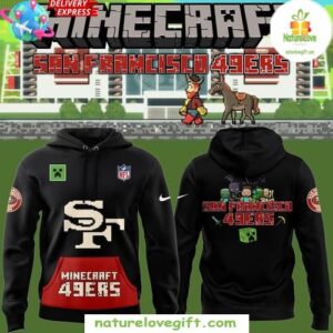 San Francisco 49ers NFL Minecraft Hoodie 2025 Limited Edition