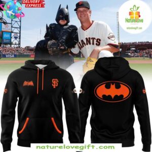 San Francisco Giants x Batman DC Special Hoodie InspirDG 1