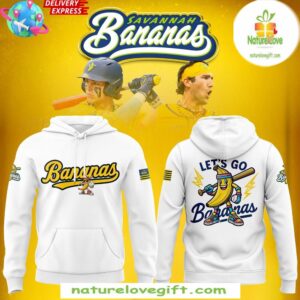 Savannah Bananas Hoodie Lets Go Bananas Special Edition