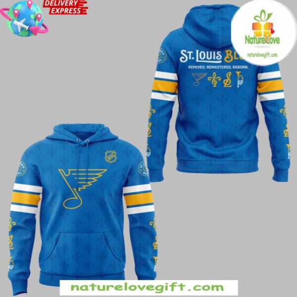 St Louis Blues Hoodie Remixed Remastered Reborn Special Edition