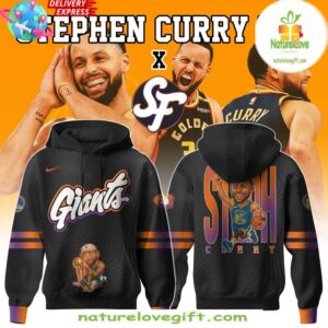 Steph Curry San Francisco Giants Hoodie Collab Special Edition
