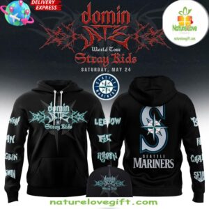 Stray Kids World Tour Hoodie Seattle Mariners Special Edition Gift for Fans