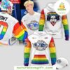 Syracuse Crunch Pride Month 2025 White Hoodie Gift for Fans
