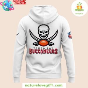 Tampa Bay Buccaneers Celebrate The Legacy of 50 Seasons White Hoodie InspirDG 3