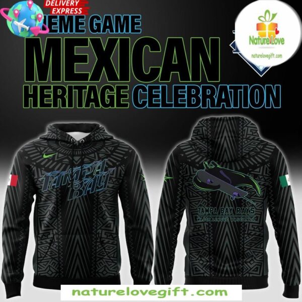 Tampa Bay Rays Mexican Heritage Hoodie 2025 Fan Apparel