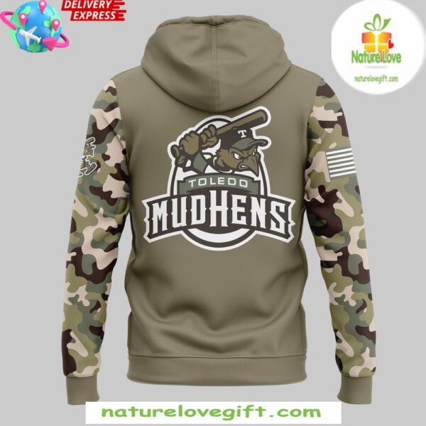 Toledo Mud Hens 2025 Military Appreciation Hoodie Gift for Fans