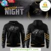 Toledo Walleye Blackout Night Hoodie Bone Fish Hockey Fan Apparel