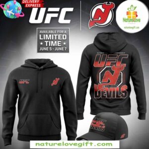 UFC New Jersey Devils Hoodie Limited Edition Gift for Fans