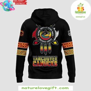 Vancouver Canucks 2025 National Indigenous History Personalized Hoodie InspirDG 3