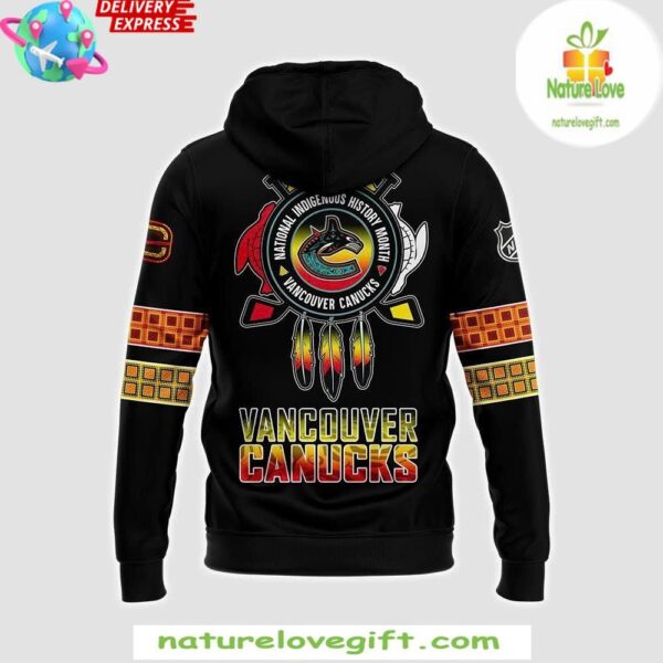Vancouver Canucks 2025 Indigenous History Hoodie Personalize Gift for Fans