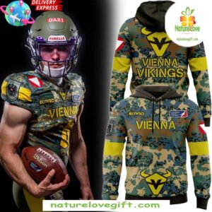 Vienna Vikings 2025 Salute to Service Hoodie