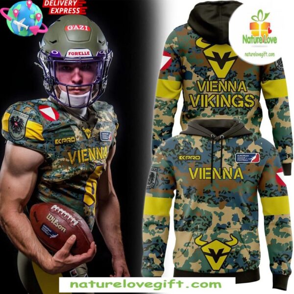 Vienna Vikings 2025 Salute to Service Hoodie