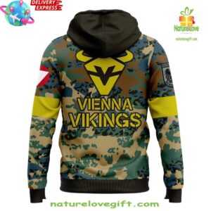 Vienna Vikings Salute to Service 2025 Hoodie InspirDG 3