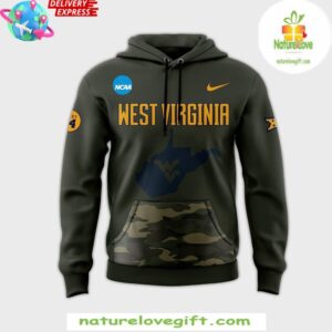 West Virginia Mountaineers Military Appreciation 2025 Camo Hoodie InspirDG 2