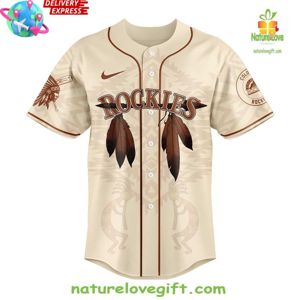 2026 Colorado Rockies Native American Heritage Jersey