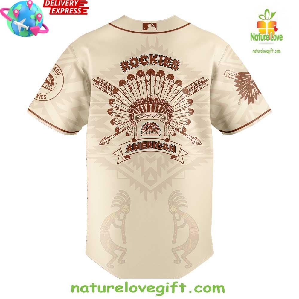 2026 Colorado Rockies Native American Heritage Jersey