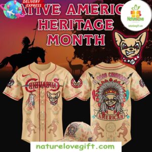 2025 El Paso Chihuahuas Native American Heritage Baseball Jersey