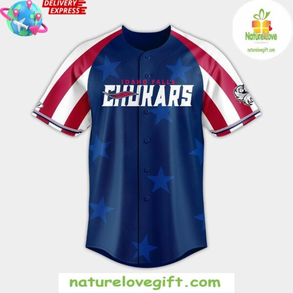 2025 Idaho Falls Chukars Independence Day Baseball Jersey