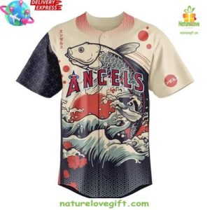 Los Angeles Angels Japanese Heritage Night Baseball Jersey InspirDG 2