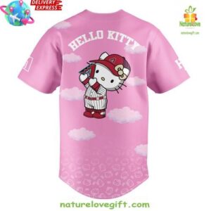 Arizona Diamondbacks x Hello Kitty Night 2025 Baseball Jersey InspirDG 3