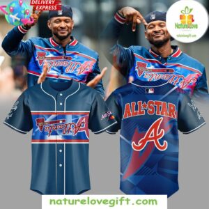 Atlanta Braves 2025 All Star Jersey Usher Edition