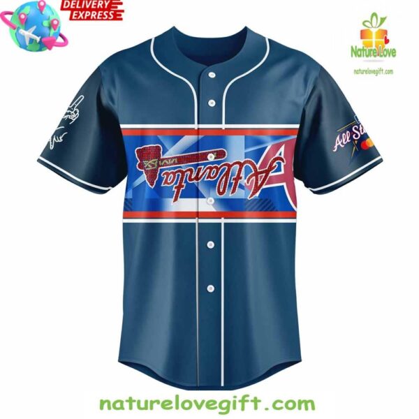 Atlanta Braves 2025 All Star Jersey Usher Edition