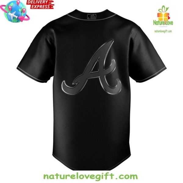 Atlanta Braves 2025 Back In Black Baseball Jersey Special Edition
